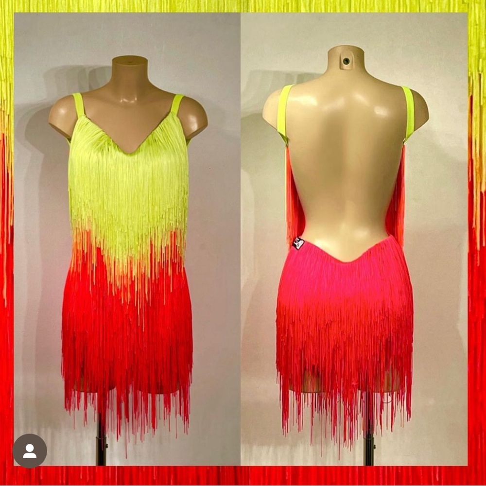 Ballroom Latin Fringe Dress (Vesa)